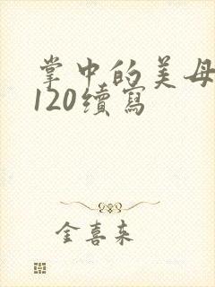 掌中的美母版主120续写