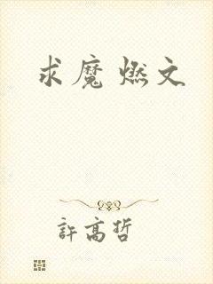 求魔 燃文