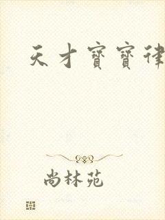 天才宝宝律师妈