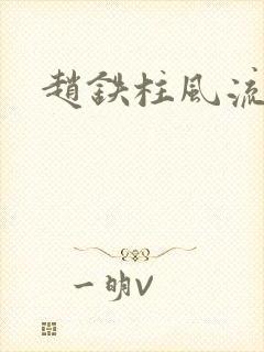 赵铁柱风流小说