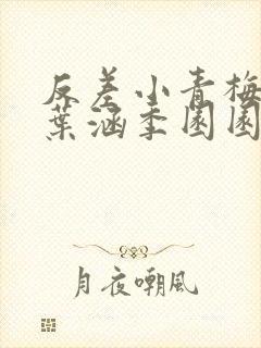 反差小青梅不经叶涵季园园