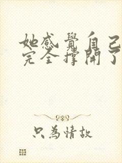 她感觉自己被他完全撑开了