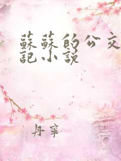 苏苏的公交车日记小说