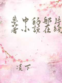 梦中的那片海原著小说在线阅读