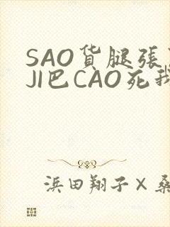 SAO货腿张开JI巴CAO死我