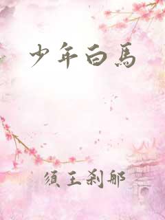 少年白马