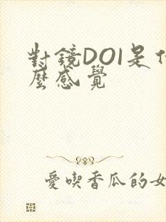 对镜DOI是什么感觉