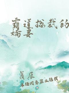 霸道总裁的甜心娇妻