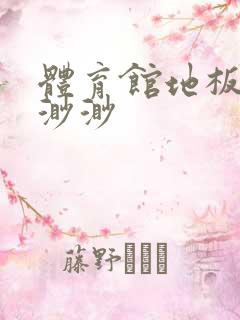 体育馆地板上c渺渺