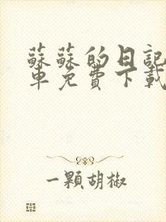 苏苏的日记公交车免费下载