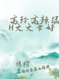 高干高辣猛高辣H文文笔好