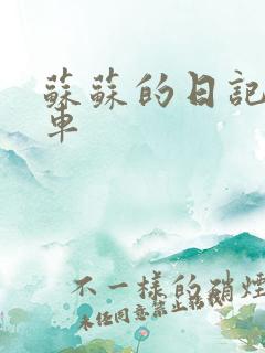 苏苏的日记公交车