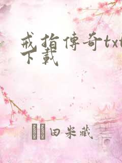 戒指传奇txt下载