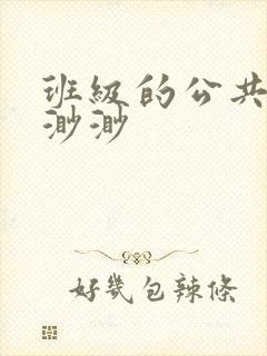 班级的公共玩具渺渺