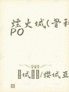 烟火城(骨科)PO