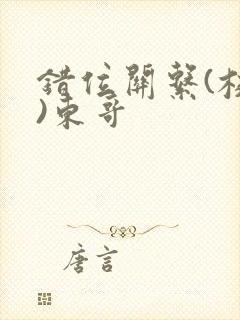 错位关系(校园)东哥