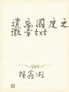 遗忘国度之神秘徽章txt