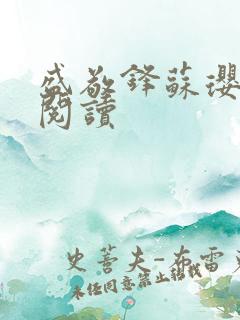 盛敬锋苏璎免费阅读