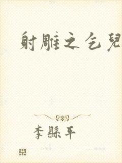 射雕之乞儿传说