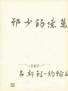 邪少的亿万女人