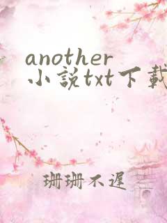 another小说txt下载