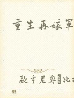 重生再嫁军门