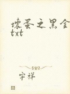 坏蛋之黑金帝国txt