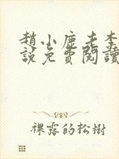 赵小鹿老李的小说免费阅读无弹窗全文