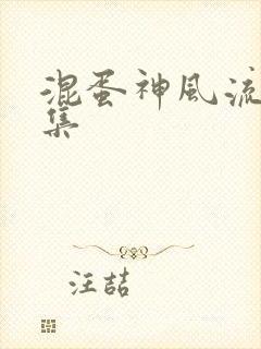 混蛋神风流史全集