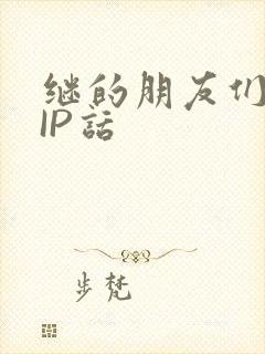 继的朋友们SVIP话