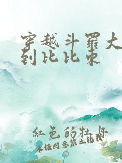 穿越斗罗大陆推到比比东