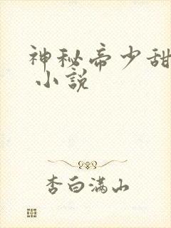 神秘帝少甜宠妻 小说