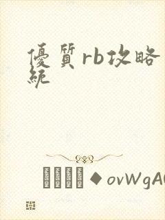 优质rb攻略系统