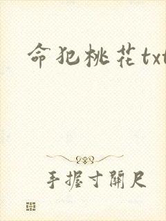 命犯桃花txt