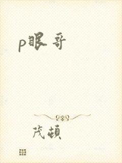 p眼哥