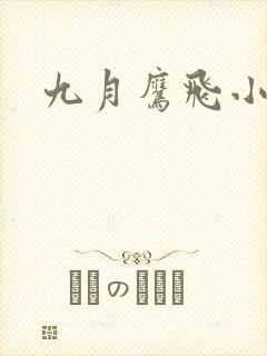 九月鹰飞小说