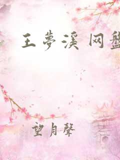王梦溪 网盘