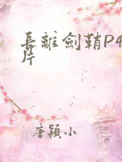 长离剑鞘P4图片