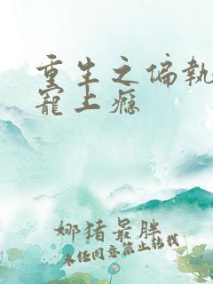 重生之偏执老公宠上瘾