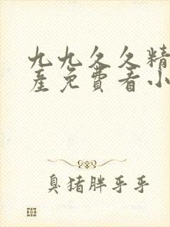 九九久久精品国产免费看小说