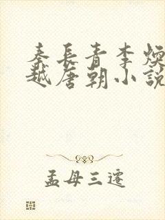 秦长青李焕儿穿越唐朝小说笔趣阁