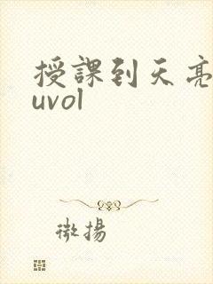 授课到天亮chuvol