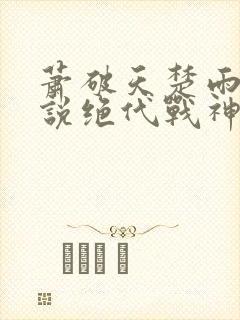 萧破天楚雨馨小说绝代战神