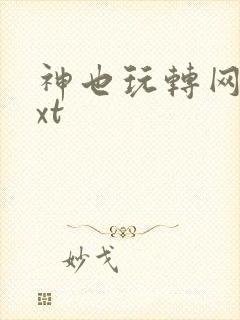 神也玩转网游txt