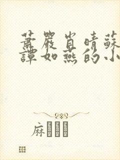 萧严肖晴苏雨溪谭如燕的小说在线阅读