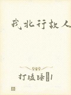 我北行故人南去