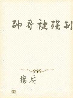 帅哥被强制榨精