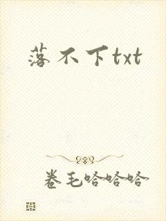 落不下txt