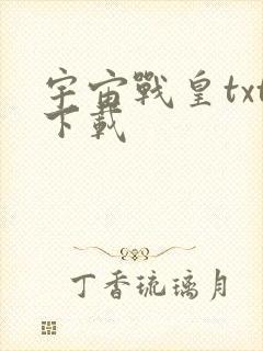 宇宙战皇txt下载