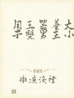 用玉器养大的皇子双男主小说